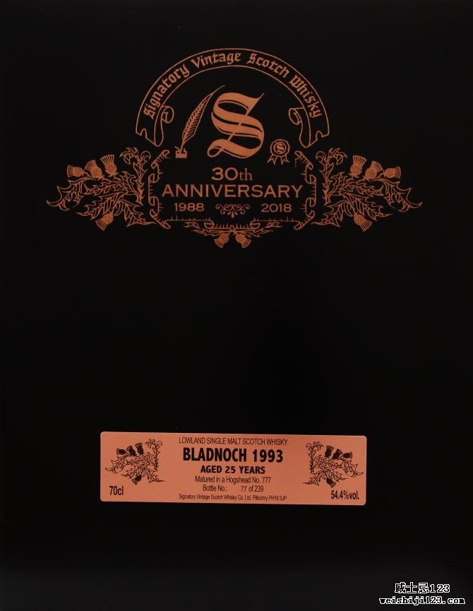 Bladnoch 1993 SV