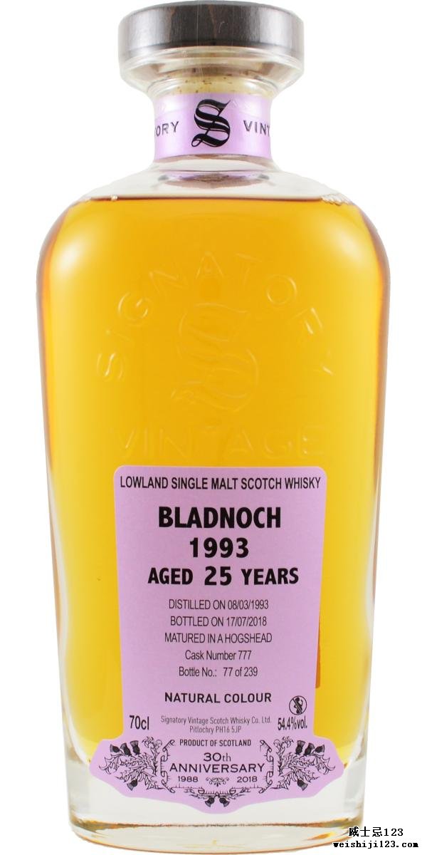 Bladnoch 1993 SV