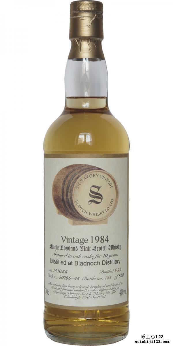 Bladnoch 1984 SV