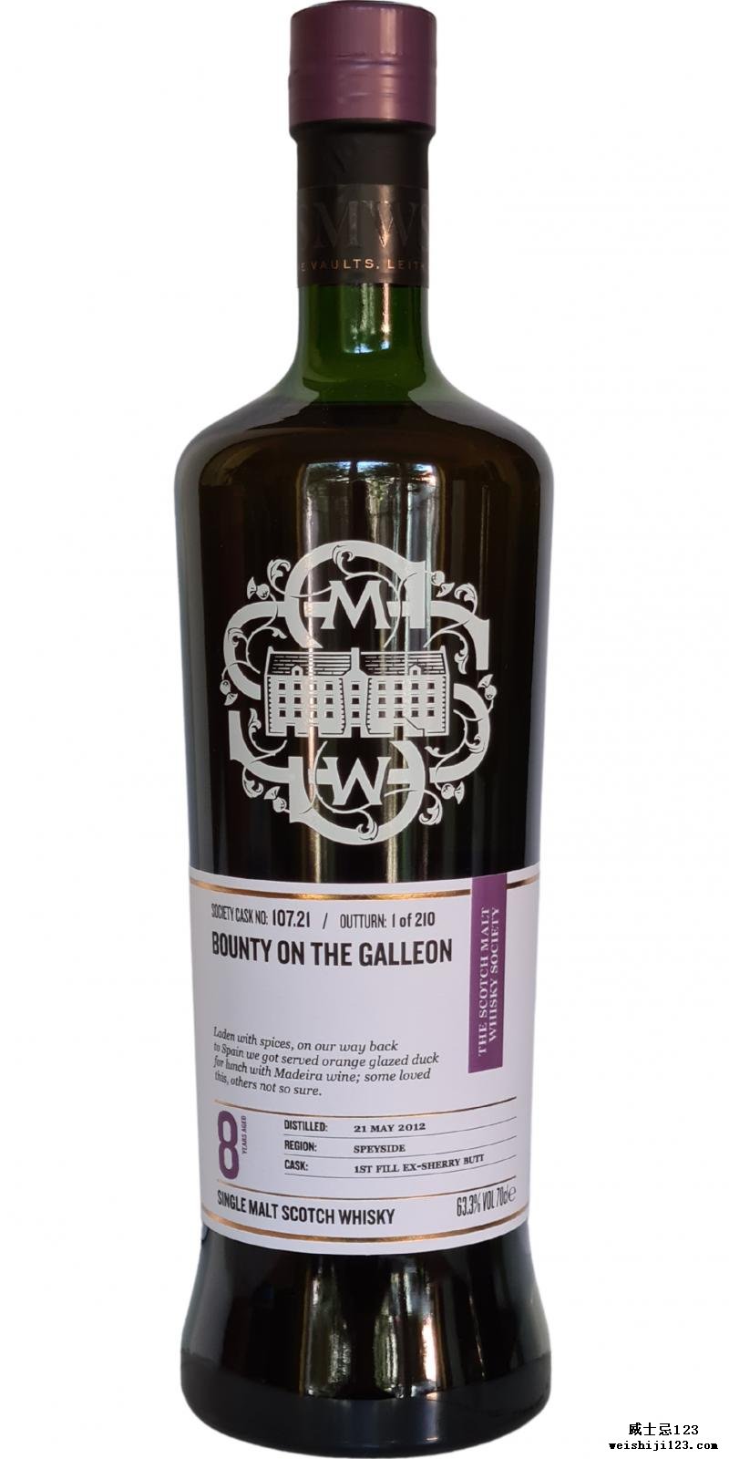 Glenallachie 2012 SMWS 107.21