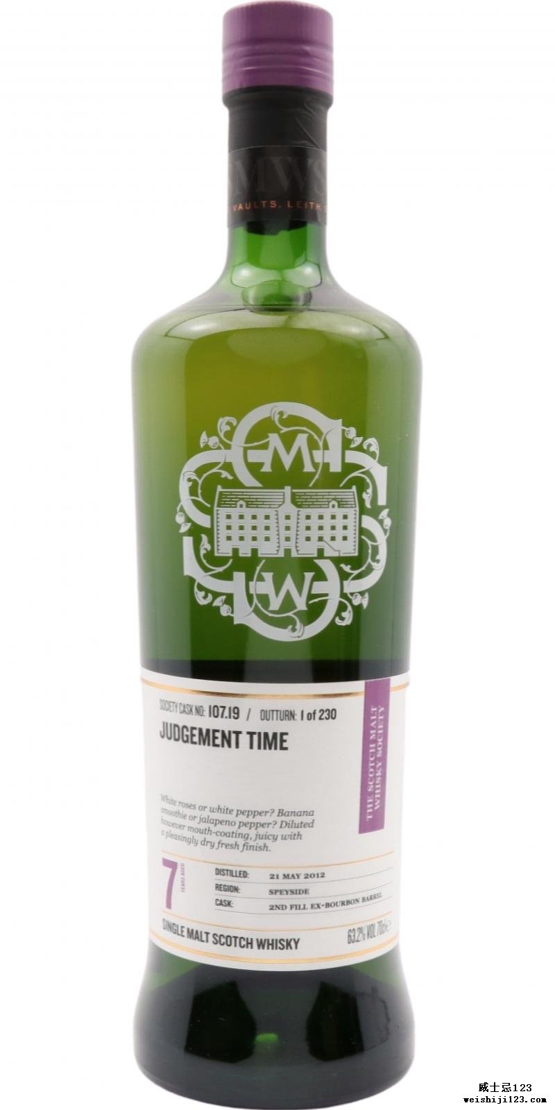 Glenallachie 2012 SMWS 107.19