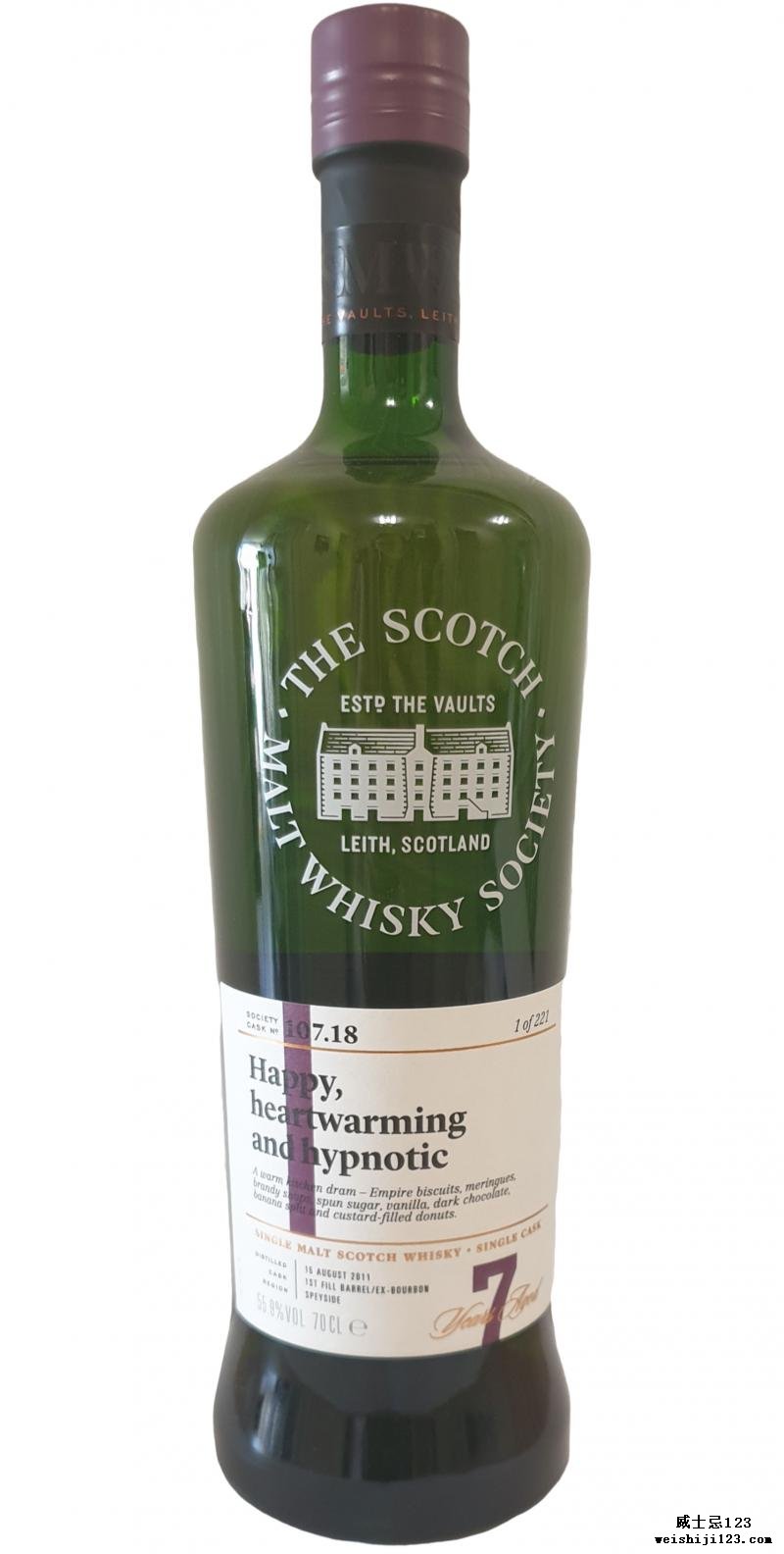 Glenallachie 2011 SMWS 107.18