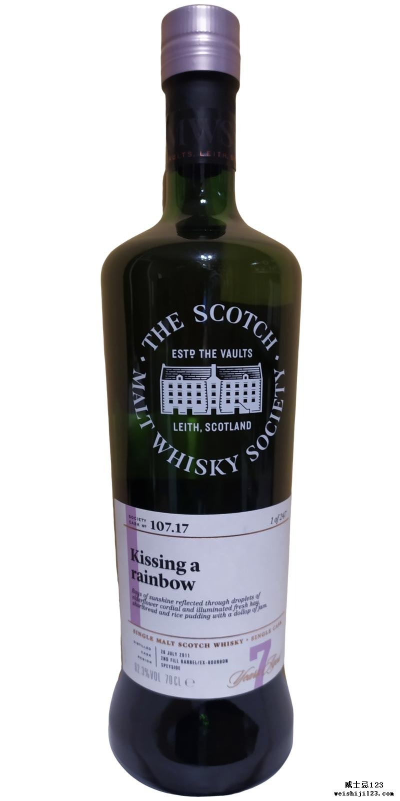 Glenallachie 2011 SMWS 107.17