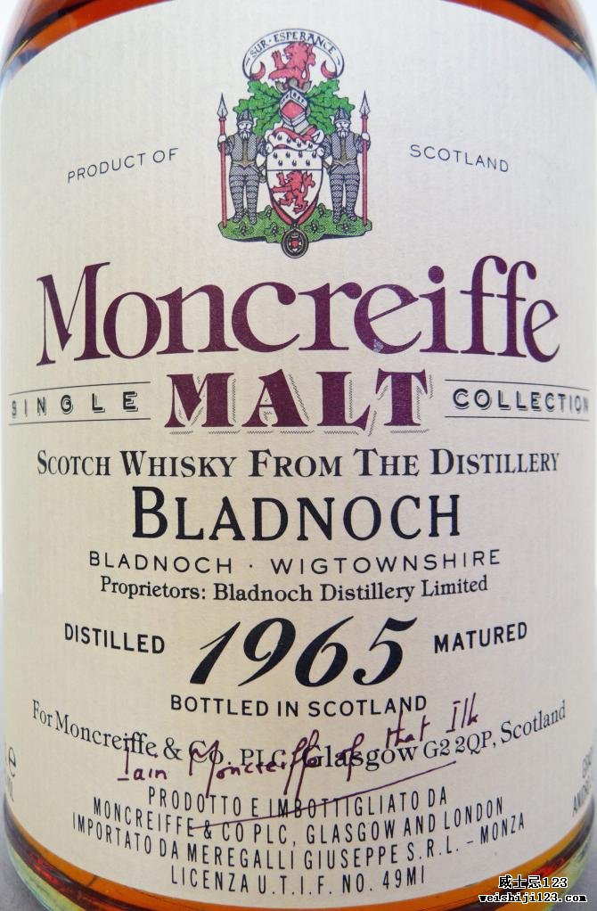 Bladnoch 1965 M&C