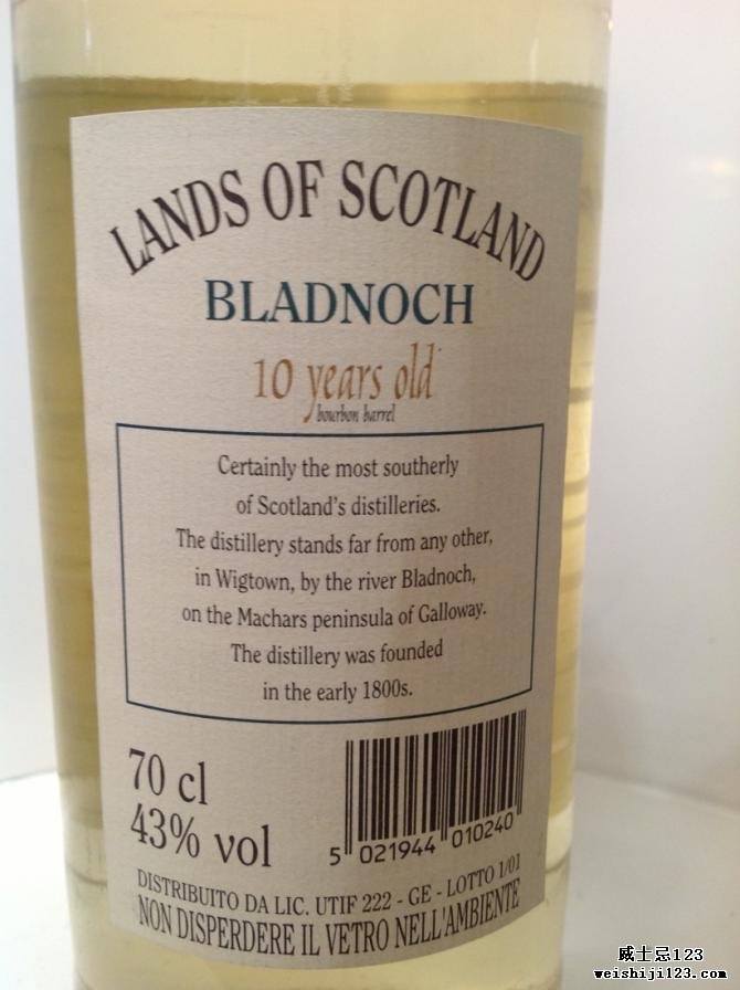 Bladnoch 1991 LoS