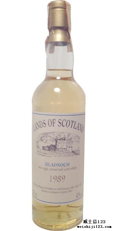 Bladnoch 1989 LoS