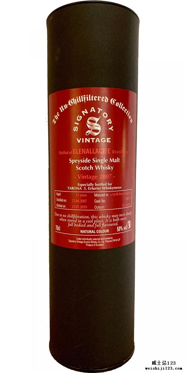 Glenallachie 2007 SV