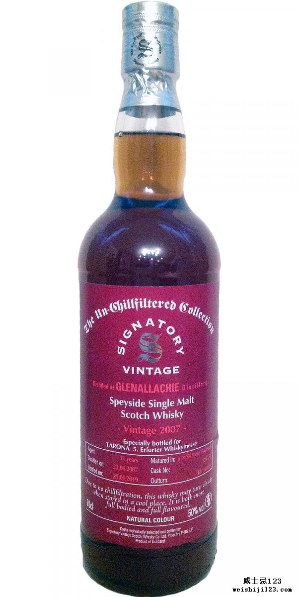 Glenallachie 2007 SV