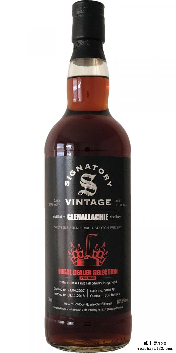 Glenallachie 2007 SV