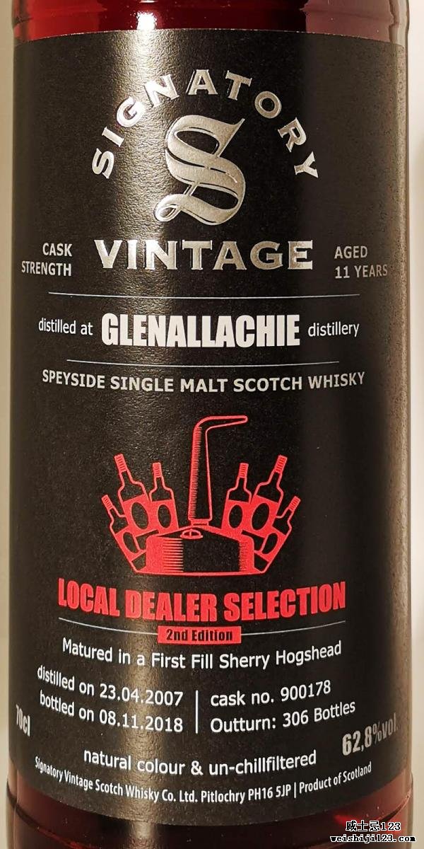 Glenallachie 2007 SV