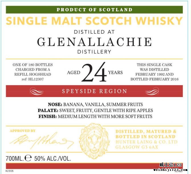 Glenallachie 1992 HL