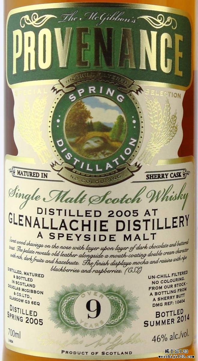 Glenallachie 2005 McG