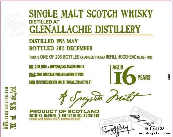 Glenallachie 1995 DL