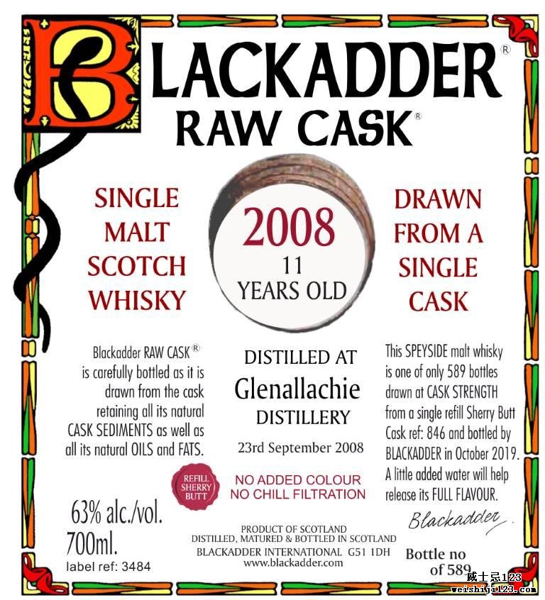 Glenallachie 2008 BA