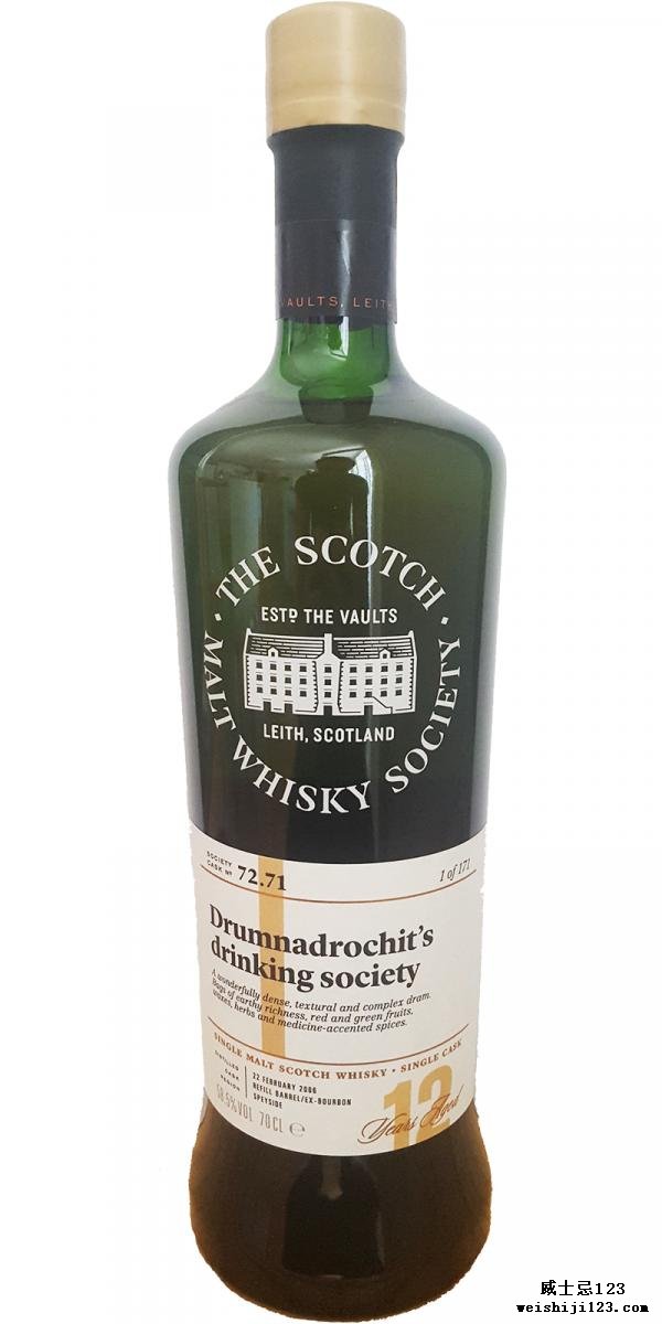 Miltonduff 2006 SMWS 72.71