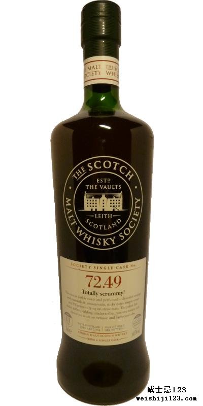 Miltonduff 2004 SMWS 72.49