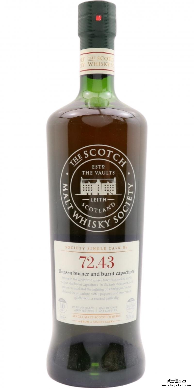 Miltonduff 2004 SMWS 72.43