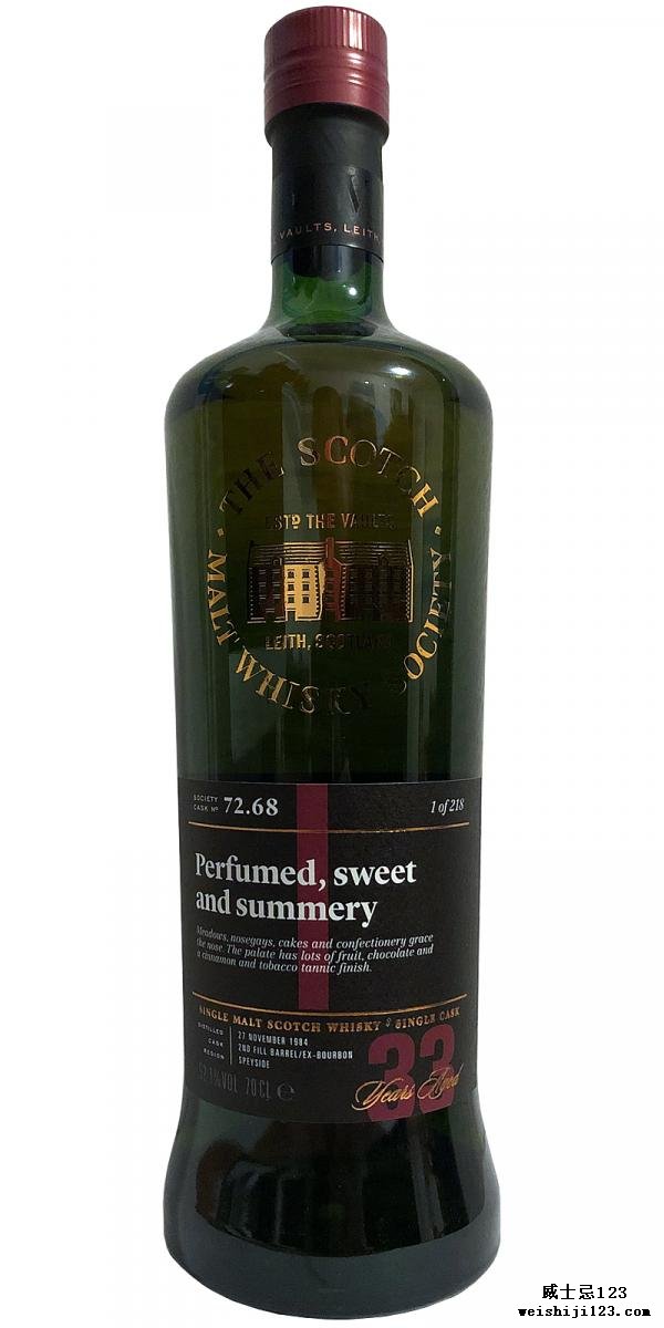 Miltonduff 1984 SMWS 72.68