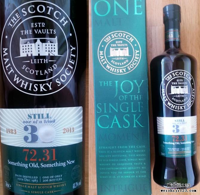 Miltonduff 1983 SMWS 72.31