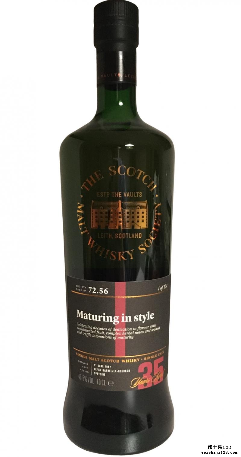 Miltonduff 1982 SMWS 72.56