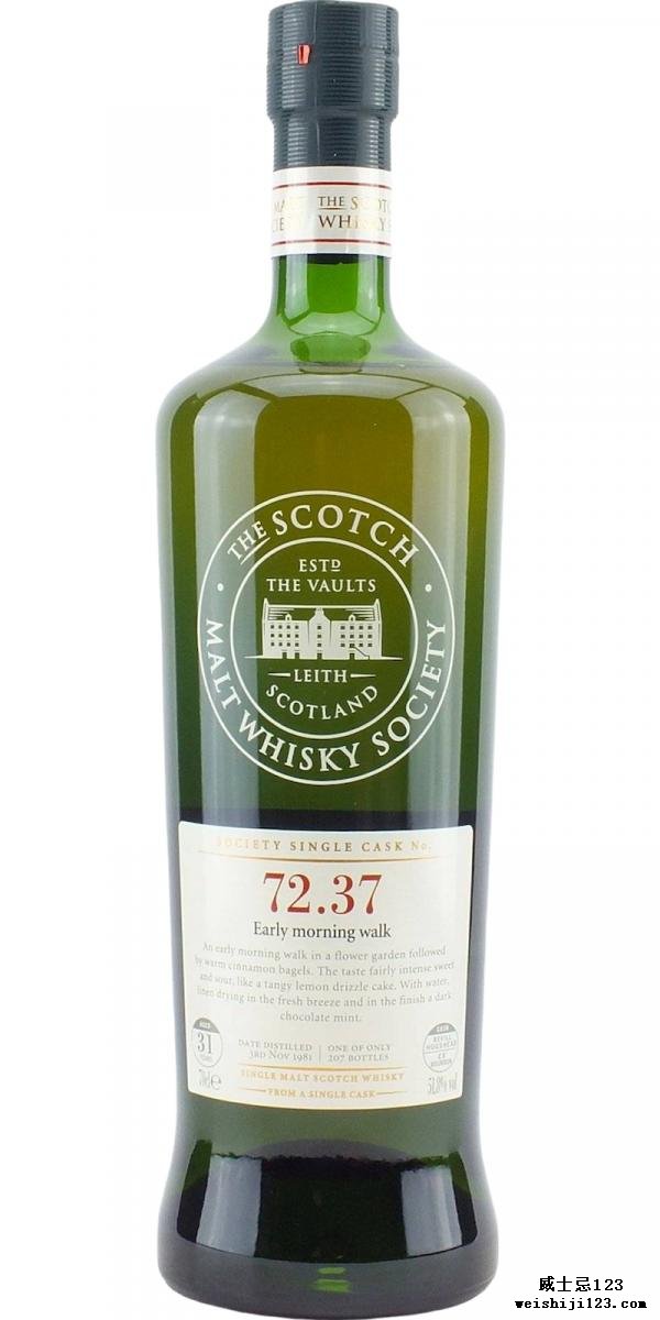 Miltonduff 1981 SMWS 72.37