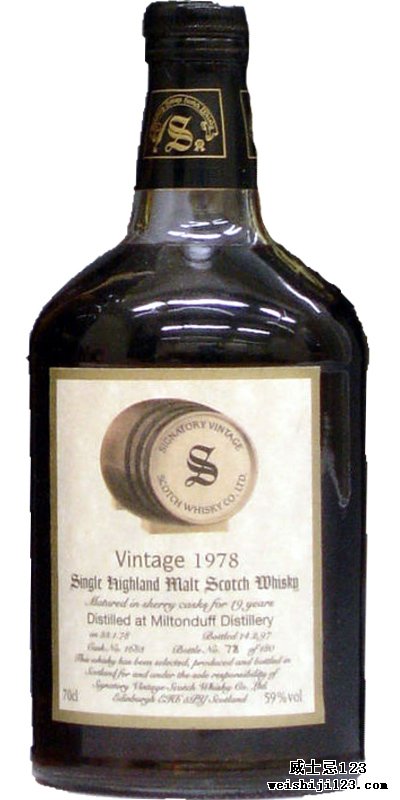 Miltonduff 1978 SV