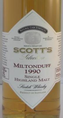 Miltonduff 1990 Sc