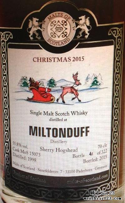 Miltonduff 1998 MoS