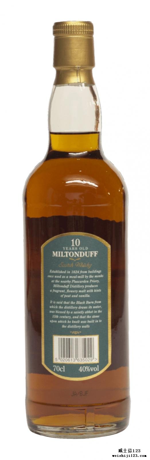 Miltonduff 10-year-old GM