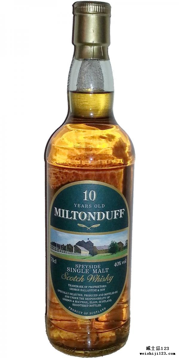 Miltonduff 10-year-old GM