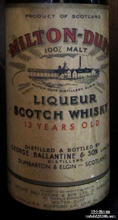 Miltonduff 13-year-old