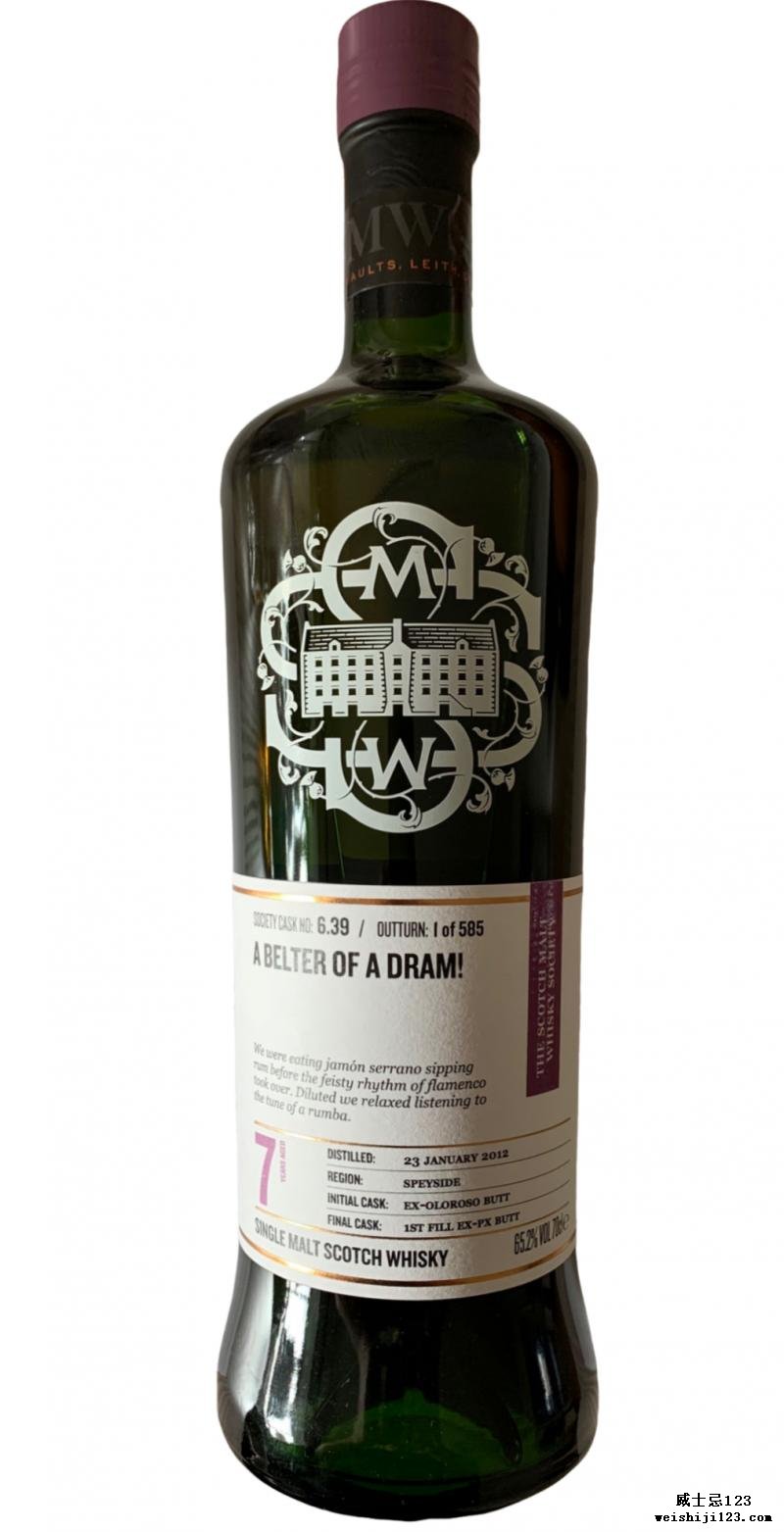 Macduff 2012 SMWS 6.39