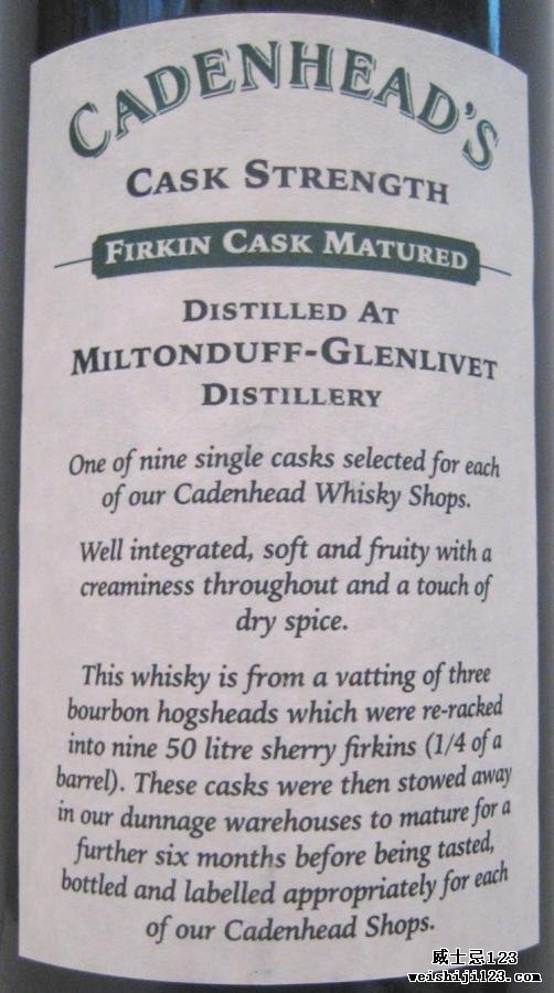 Miltonduff 10-year-old CA