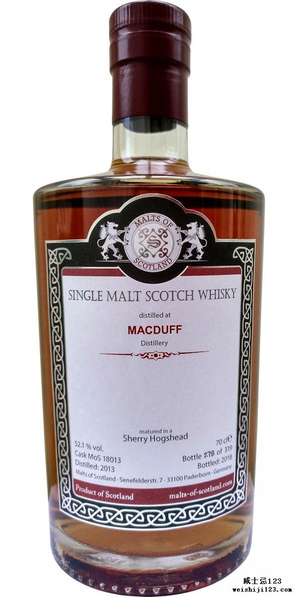 Macduff 2013 MoS