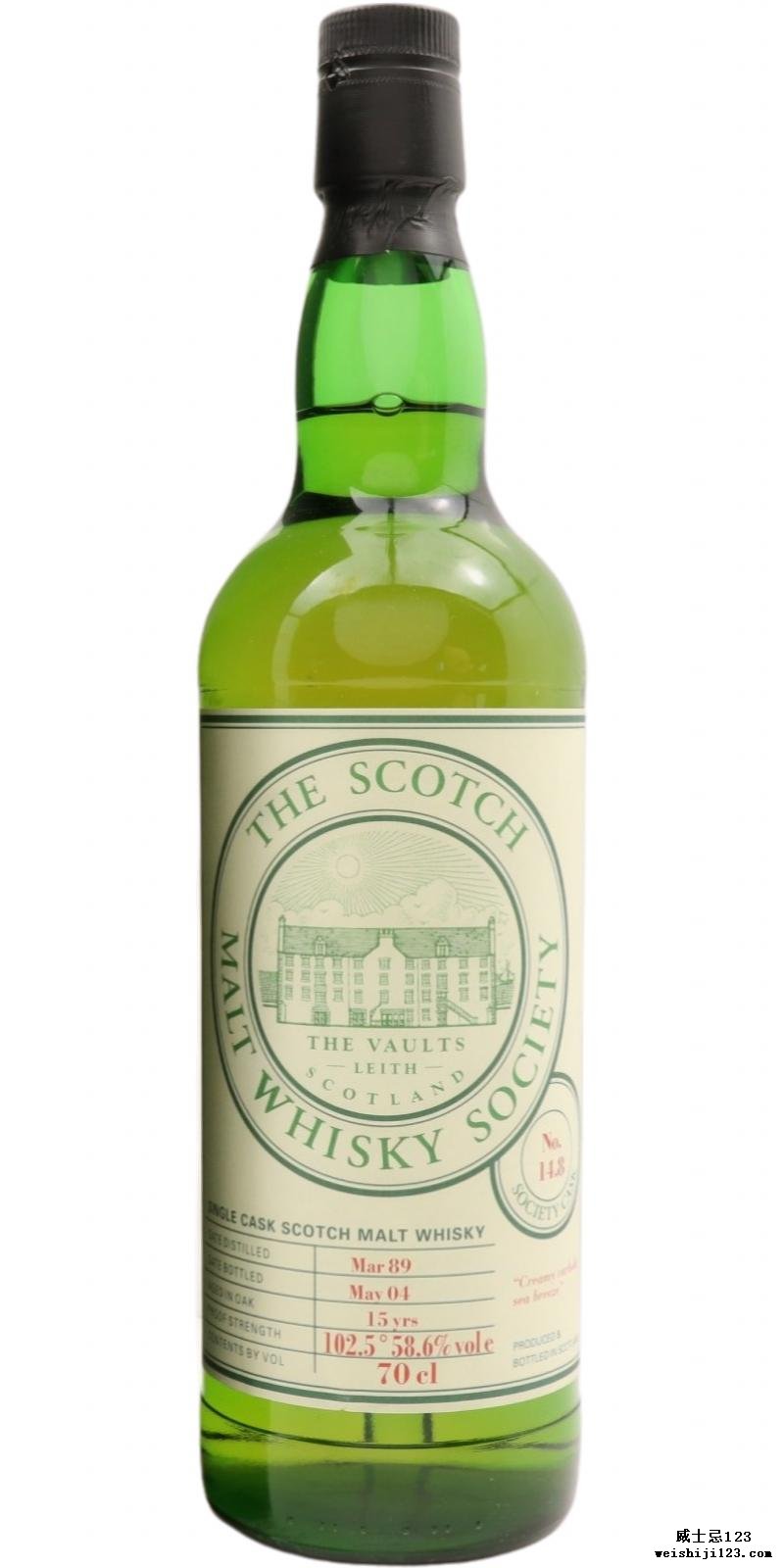 Talisker 1989 SMWS 14.8