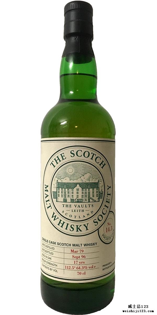 Talisker 1979 SMWS 14.3