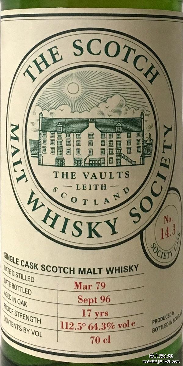 Talisker 1979 SMWS 14.3