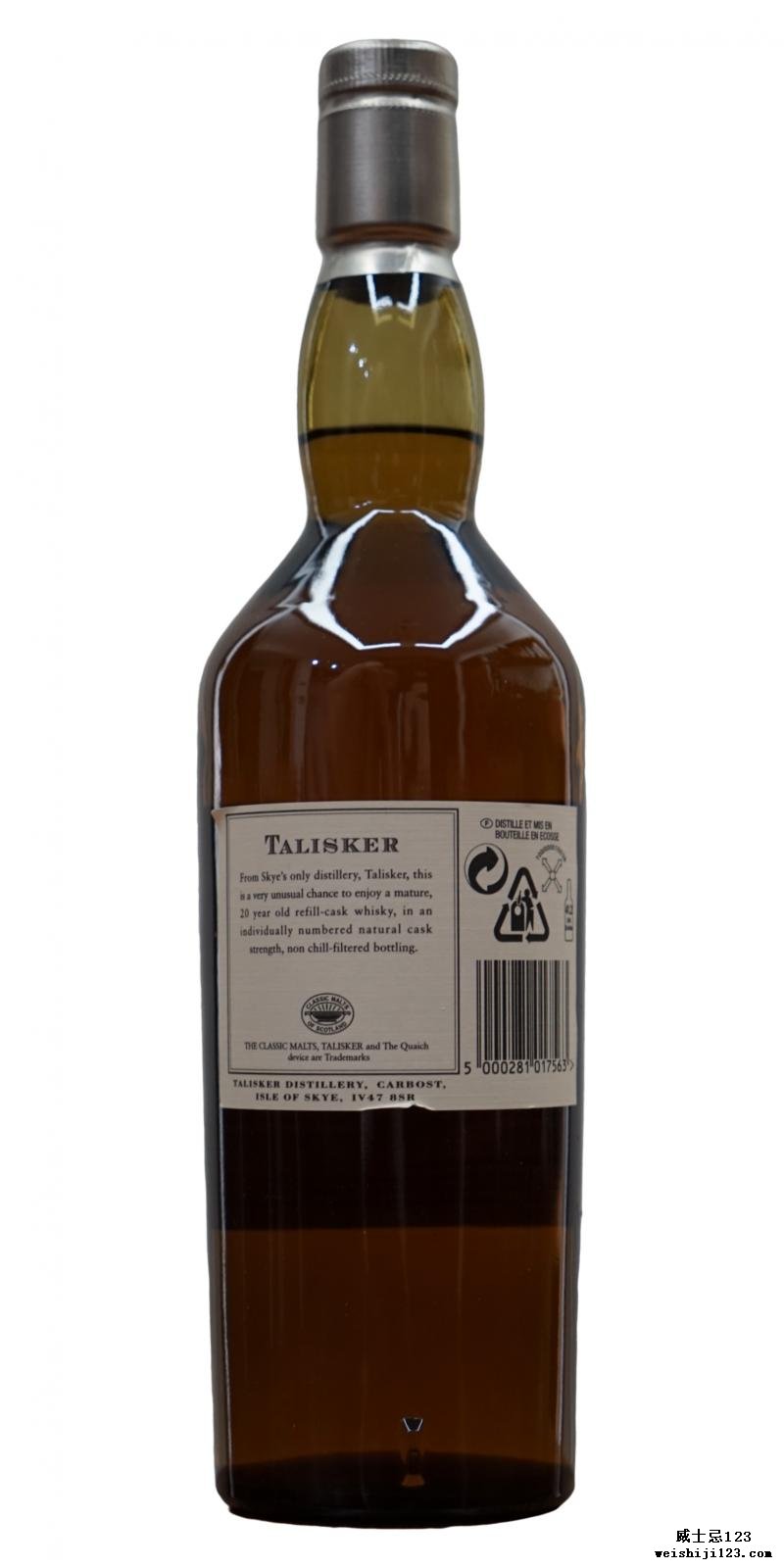 Talisker 20-year-old 1982