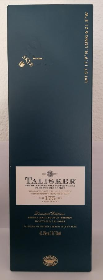 Talisker 175th Anniversary