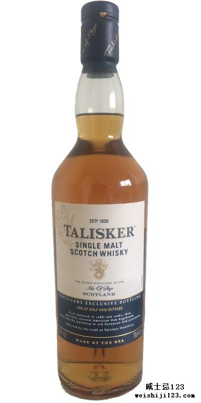 Talisker Distillery Exclusive Bottling