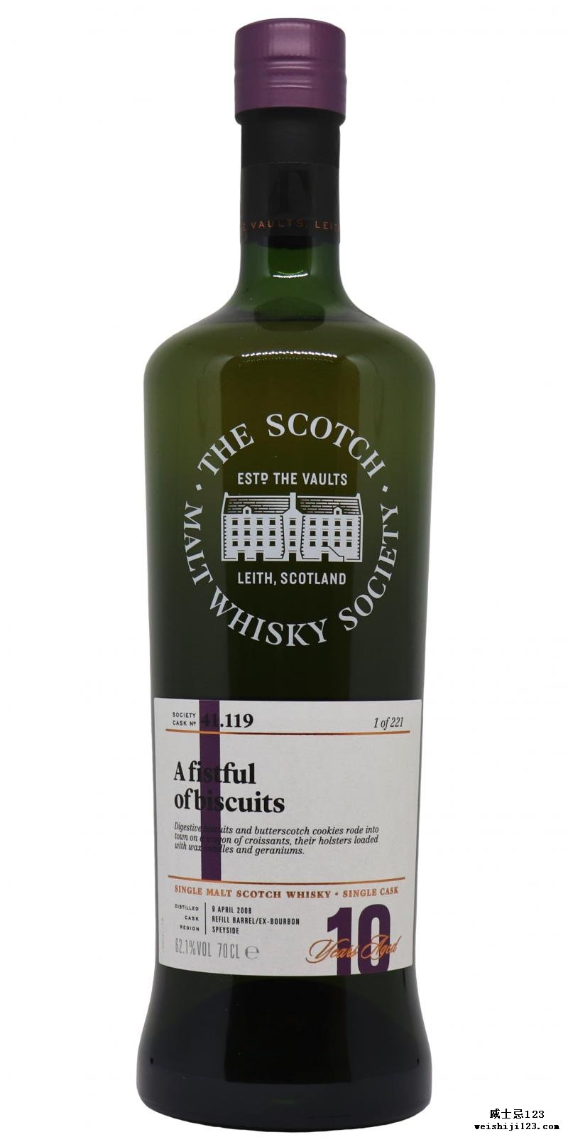 Dailuaine 2008 SMWS 41.119