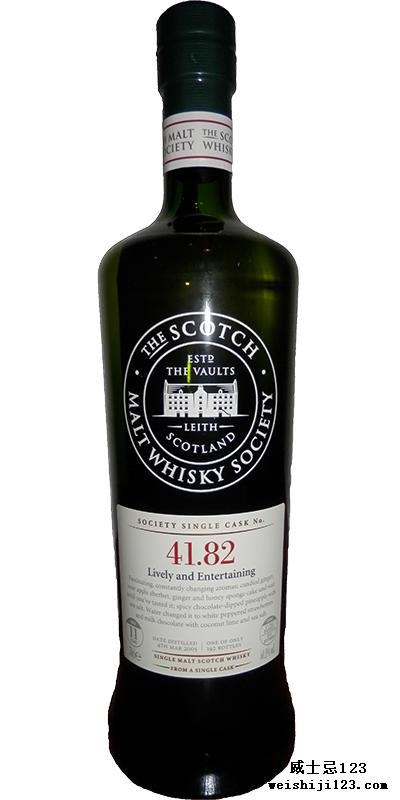 Dailuaine 2005 SMWS 41.82