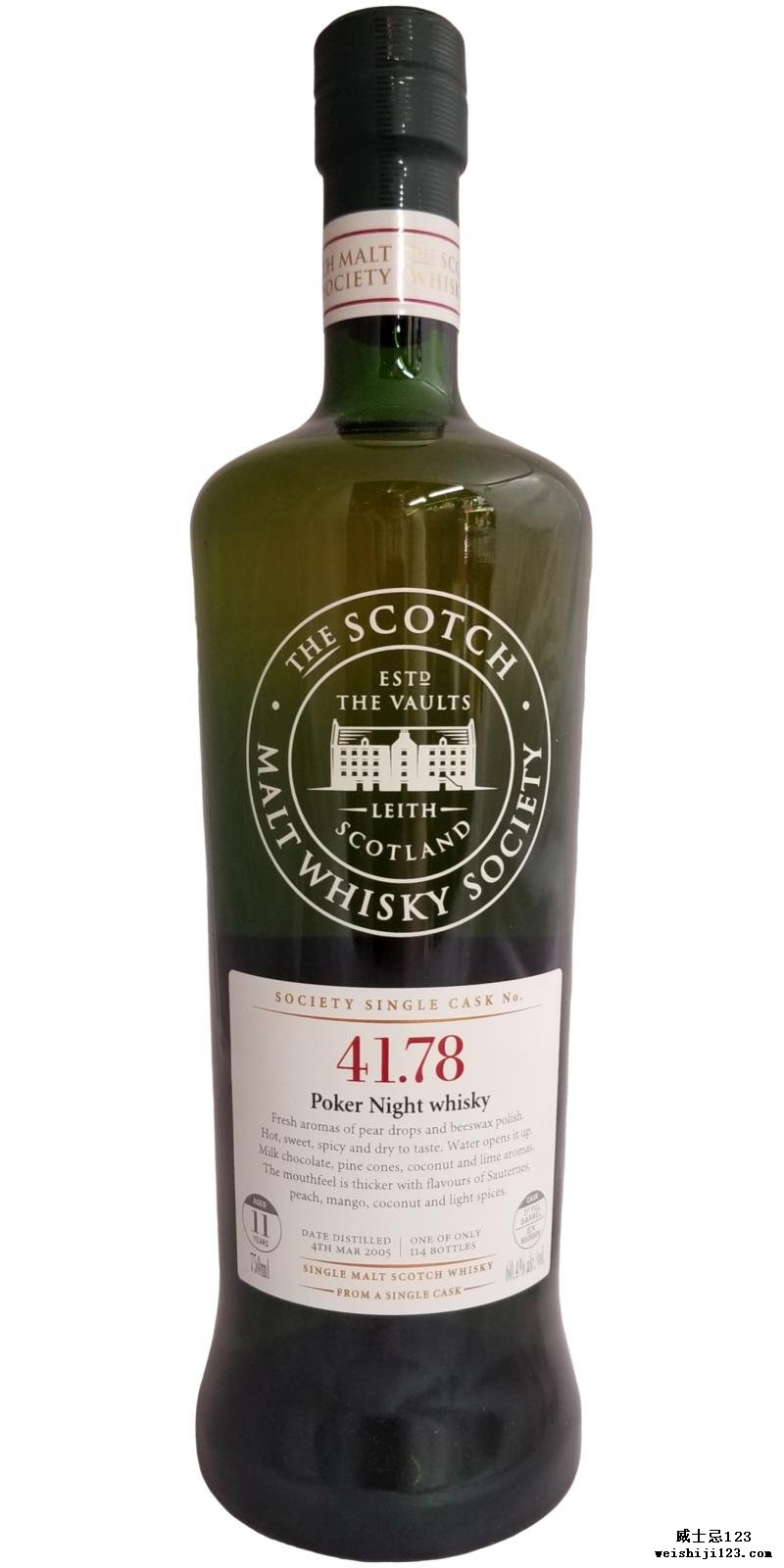 Dailuaine 2005 SMWS 41.78