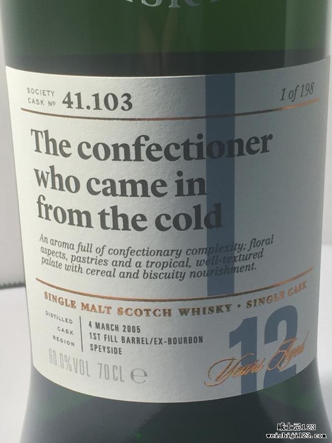 Dailuaine 2005 SMWS 41.103