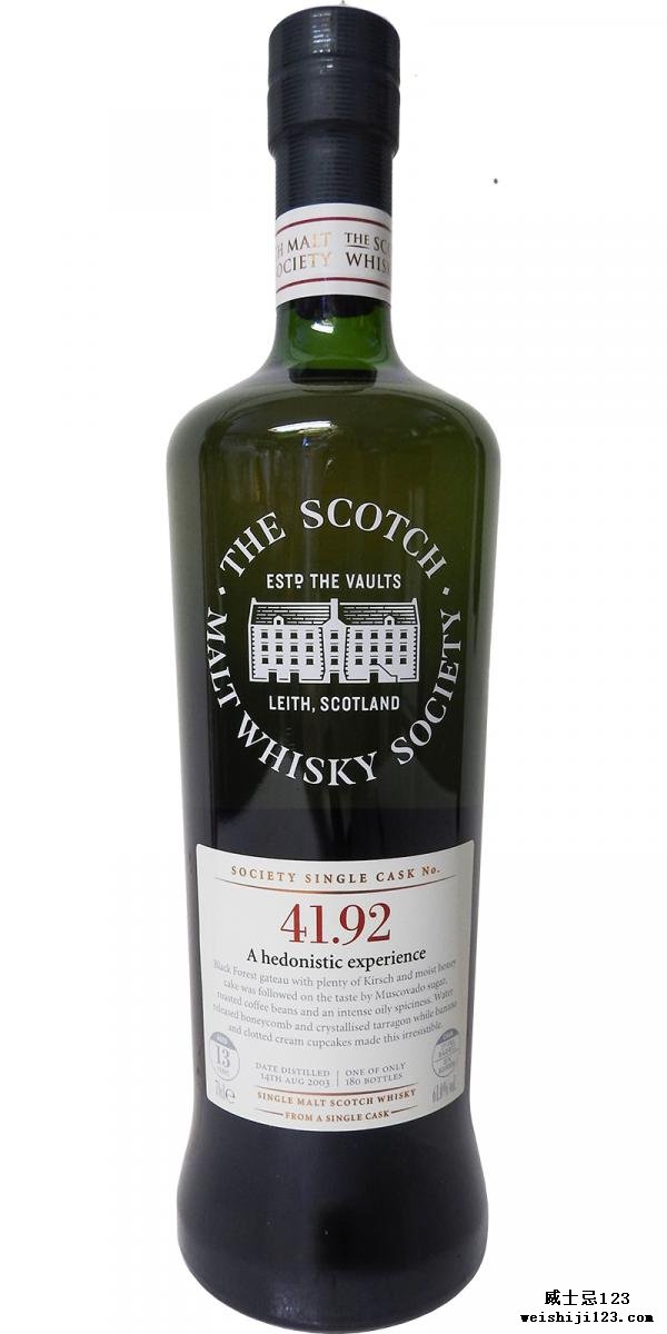 Dailuaine 2003 SMWS 41.92