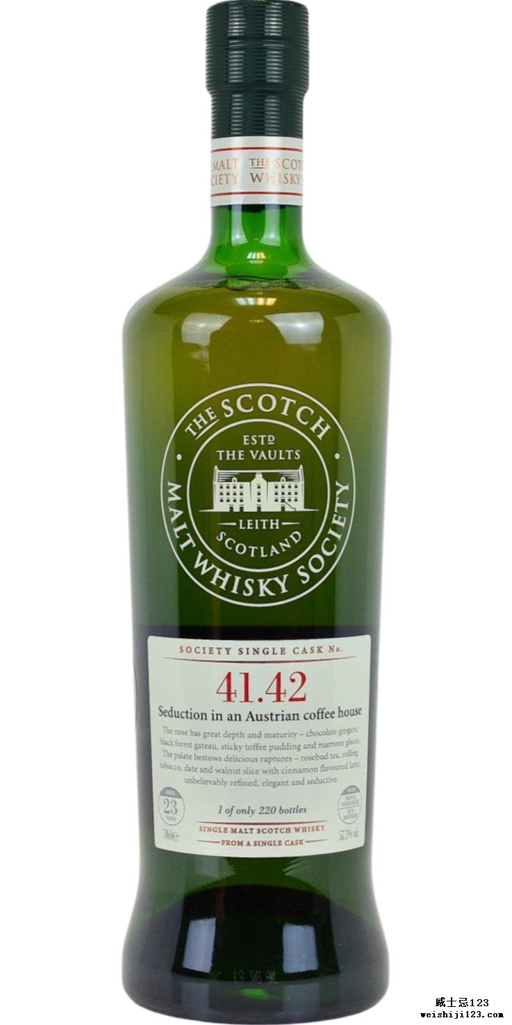 Dailuaine 1986 SMWS 41.42