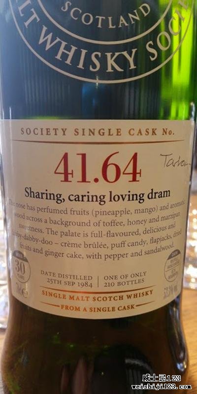 Dailuaine 1984 SMWS 41.64