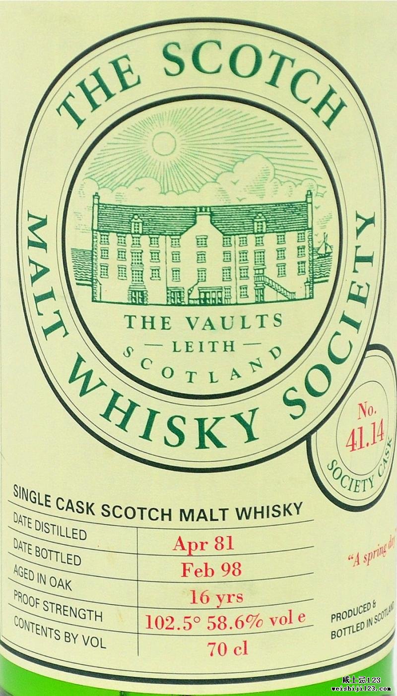 Dailuaine 1981 SMWS 41.14