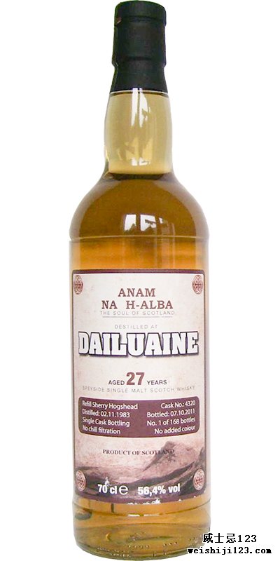 Dailuaine 1983 ANHA