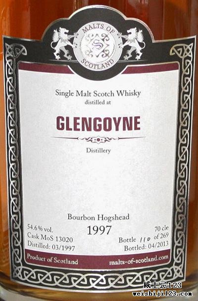 Glengoyne 1997 MoS